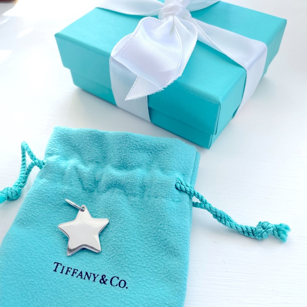Tiffany& Company Sterling Silver Small Star Charm